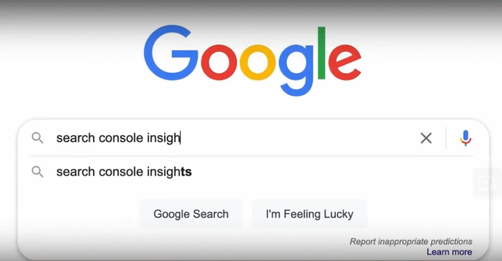 search-console-insights